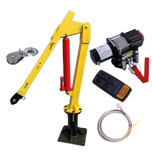 Gran oferta, camioneta, Mini grúa, tipo eléctrico, tipo hidráulico, elevador de camión plegable con cabrestante eléctrico - Product Image 2