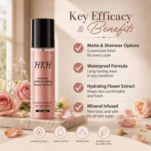Beautychain Wholesale Brand Original Sakura Glitter Shimmer Oil-Control Makeup Setting Mist Long-Lasting Mineral Airbrush Party - Product Image 2