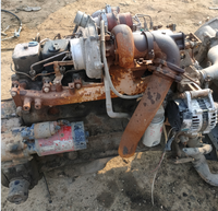 Water-cooled Cumins 6BT5.9 Used Engine Turbo Charged Used 6BT Diesel Engine for Marine
