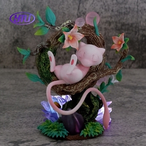 Nouvelle Figurine Anime de Style Poupée Anime Japonaise Pokémon 15cm Mew Endormi Figurine d'Action pour Cadeaux Enfants - Product Image 3
