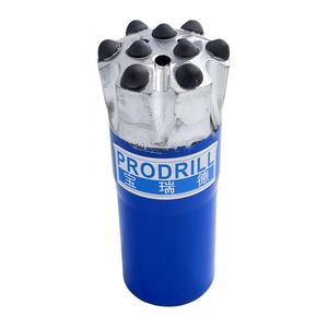 Broca de Botão Rosqueada R32 Diâmetro 45mm <span class=keywords><strong>PDC</strong></span> Super Resistente ao Desgaste para Mineração de Carvão - Product Image 1