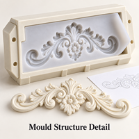 Moule d'ornement de fenêtre en résine Tietuo + noyau en silicone PU C292-G5 – Fournisseur de moules et de matériaux de construction en résine
