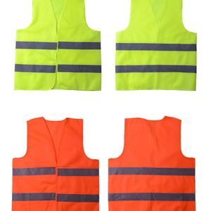Chaleco Reflectante de Poliéster Amarillo Naranja de Alta Visibilidad CE EN471, Ropa de Seguridad con Logotipo Personalizado - Product Image 6