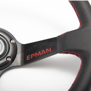 Volant de course universel EPMAN - 14 pouces (350 mm) en PVC, profond, pour drift, EP-FXP7709 - Product Image 6