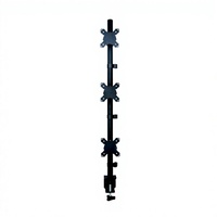 Support triple pour ordinateur DMP MDM003V ergonomique, taille 13"-27", bras de moniteur de bureau, support d'ordinateur fabriqué dans le Zhejiang