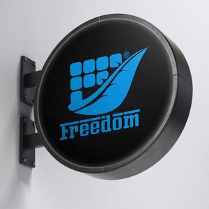 Vente flash : enseigne lumineuse en acrylique à double face avec éclairage LED personnalisé - Product Image 1