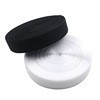 Durable 25m/roll 1/2 Inch Black Nylon <b>Hook</b> and Loop Tape Separated and Releasable for Sewing on Shoes <b>Curtains</b> Sofas Carpets - Product Image 4