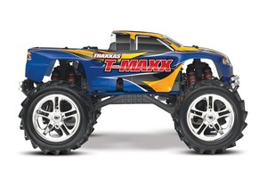 <span class=keywords><strong>Traxxas</strong></span> T-Maxx Classic 1/10 4WD Nitro Monster Truck TRX 2.5, Motor de Carreras con Arranque Fácil, Auto de 2 Velocidades, Control Remoto, Coche <span class=keywords><strong>RC</strong></span> - Product Image 6