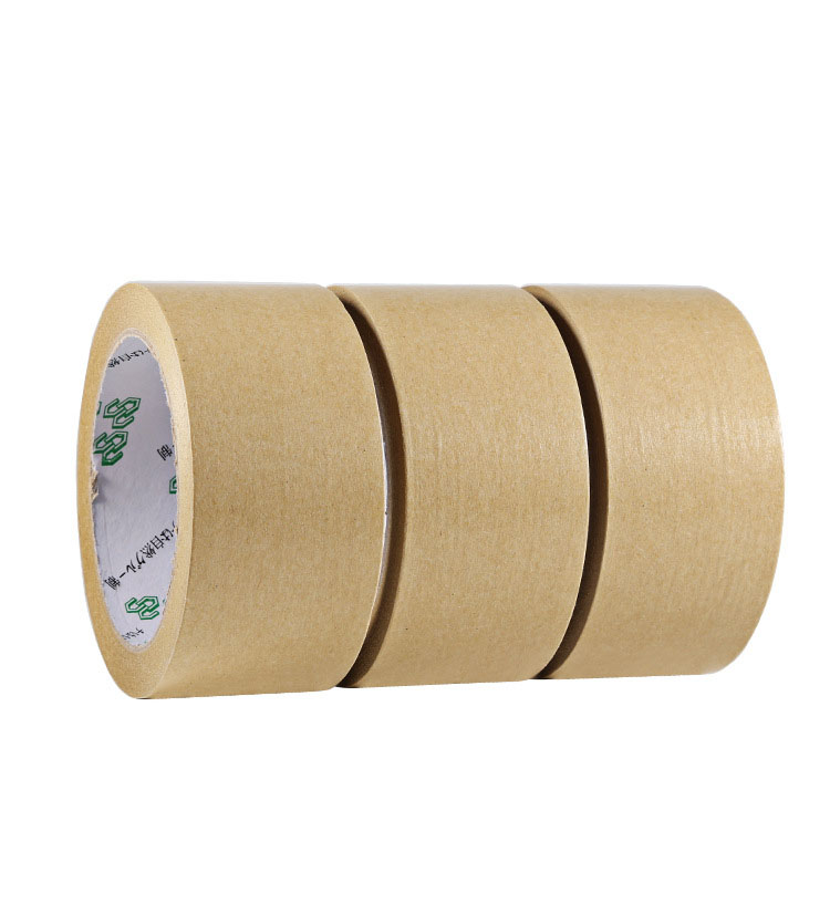 Новый дизайн, противоскользящая лента с принтом логотипа, коричневая крафт-бумага на заказ, клейкая лента, упаковочная лента с логотипом