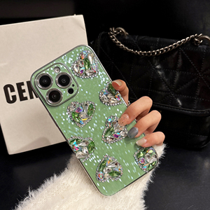 3D estilo Banco diamante cuadrado creativo anticaída <span class=keywords><strong>funda</strong></span> de teléfono para <span class=keywords><strong>iPhone</strong></span> <span class=keywords><strong>11</strong></span> 12, cubierta trasera de perla brillante - Product Image 6