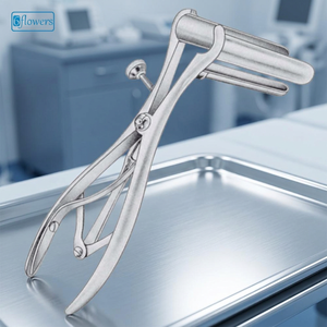 Spéculum rectal Mathieu (90x15mm) Instrument chirurgical manuel certifié CE Classe I pour la chirurgie gynécologique - Product Image 3