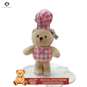 Teddy Bear a Forma di Chef in Peluche Blu e Bianco con Autorizzazione Globale ISLAND, Personalizzabile in Dimensioni e Logo - Product Image 5