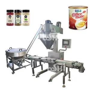 Pulver füll maschine 500g Pulver flaschen füll maschine 20 Pulver dosen füll maschine