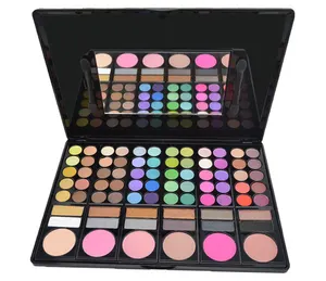 078A1 78 Farben-Makeup-Complettset Box Kosmetik-Eyeshadow-Verwöhnungspalette Damen Damen Make-up-Produkte Make-Up-Set Geschenk-Sets für Damen