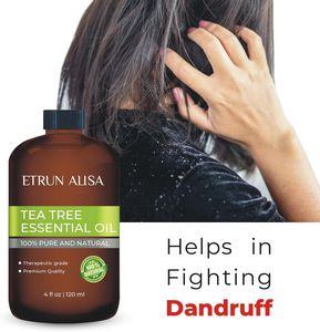 ETRUN ALISA Minyak Tea Tree Premium Label Pribadi Minyak Esensial Alami 100% Murni Alami Anti-Jamur Efektif untuk Jamur Kaki - Product Image 5