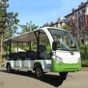 Nuova combinazione di colori blu e bianco-modello di <span class=keywords><strong>auto</strong></span> popolare Bus navetta turistico moderno elettrico L14 - Product Image 3