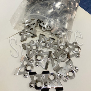 Placa de Montaje para Cierre Dzus de Cuarto de Vuelta con Orificio de Resorte de 1 pulgada para Dzus de 5/16 pulgadas, para Sprint Car, Piezas de Midget Car y Chasis de Coches de Competición - Product Image 2