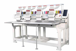 1200 आरपीएम हाई स्पीड डिजिटल कंप्यूटर सीक्वेन बीड मोती कढ़ाई मशीन 4 हेड थोक के लिए कम्प्यूटरीकृत - Product Image 2