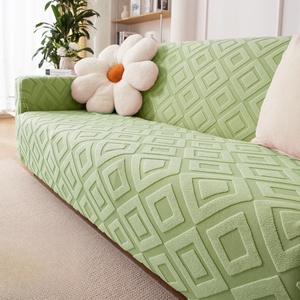 Housse de canapé jacquard épaissie <span class=keywords><strong>personnalisable</strong></span>, extensible, lavable, antidérapante, amovible, tricotée pour la maison - Product Image 5