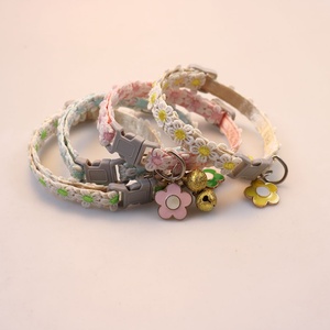 Collar de Gato con Encaje de Flores, Ajustable, para Perros Pequeños, Accesorios para Cachorros - Product Image 4