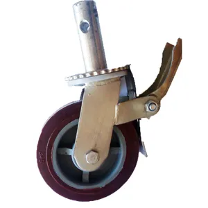 Caster Wheel Heavy Duty Scaffolding Parts Heavy Duty Castor Wheel Manufacturer