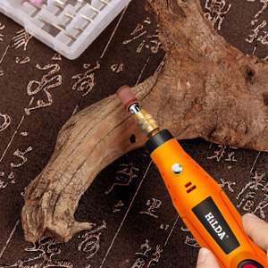 Hilda mini-perceuse, outil rotatif stylo de ciselure 12V Mini stylo de ciselure <span class=keywords><strong>multifonction</strong></span> pour outil <span class=keywords><strong>Dremel</strong></span> - Product Image 2