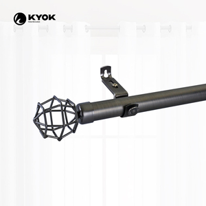 Support de <span class=keywords><strong>tringle</strong></span> à <span class=keywords><strong>rideau</strong></span> extérieur KYOK INVENTED avec embout en maille 3D - Product Image 1