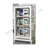 JSW-60KVA 3Phase ferro-résonant/condensateur/statique/sans contact Type régulateur stabilisateur de tension purifié de précision AVR 380/400V