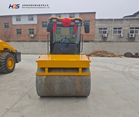 Rouleau compresseur hydraulique à tambour unique 5T, nouveau compacteur de sol pour projets de construction, fabricant sur mesure