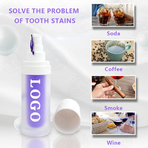 OEM professionale viola sbiancante dentifricio completo cure dentistiche e soluzione sbiancante - Product Image 5