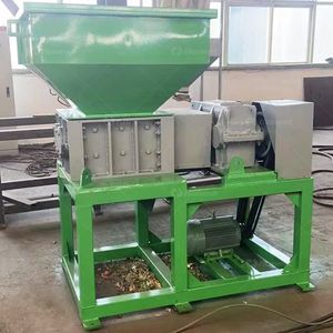 Mini <span class=keywords><strong>broyeur</strong></span> de papier Portable à Double arbre, petite Machine de déchiquetage de <span class=keywords><strong>carton</strong></span> en métal utilisé industriel - Product Image 2