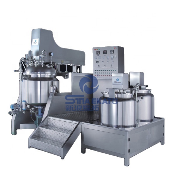 Косметическое смесительное оборудование, крем для тела, лосьон, вакуумный смеситель, гомогенизатор 5 л, 10 л, 20 л, 30 л, 50 л, 100 л, 200 л, 300 л, 500 л, 1000 л