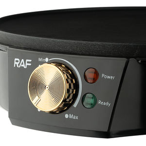 Vente en gros en usine de crêpière électrique à crêpes chaudes avec spatule en bois - Product Image 6