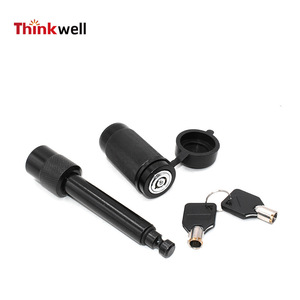 Verrou de remorque Thinkwell 5/8 en acier robuste à fixer sur l'attelage pour les véhicules tout-terrain et les camping-cars - Product Image 2