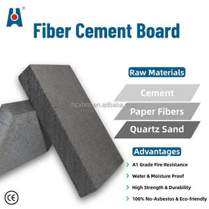Panneaux muraux extérieurs en fibrociment sans amiante, <span class=keywords><strong>prix</strong></span> des panneaux en fibrociment pour revêtement de cloisons - Product Image 5