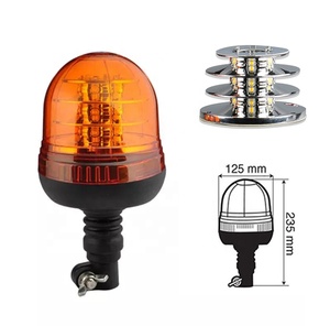 R65 linh hoạt DIN cực <span class=keywords><strong>LED</strong></span> an toàn ROTARY đèn hiệu, công suất cao <span class=keywords><strong>LED</strong></span> hổ phách xoay khẩn cấp Strobe cảnh báo nhấp nháy ánh sáng - Product Image 2