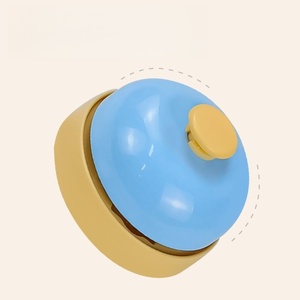 Campana de Adiestramiento para Perros, Mecánica, de Plástico, para Mascotas, Gatos, Cachorros, Entrenamiento para Ir al Baño, Botón Ajustable para la Puerta, Suministros de Adiestramiento para Comer - Product Image 5