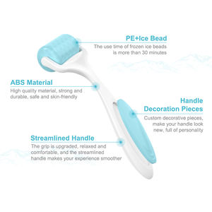 2025 <span class=keywords><strong>meilleure</strong></span> vente usage domestique Derma système de roulement soins de beauté rouleau de glace pour le visage pour l'élimination des rides corps nez pieds pour calmer - Product Image 2