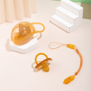 <span class=keywords><strong>Chupete</strong></span> de Silicona Nano <span class=keywords><strong>Plata</strong></span> sin BPA Personalizado al por Mayor con Estuche de Almacenamiento de PP y <span class=keywords><strong>Cadena</strong></span> Anticaída para Recién Nacidos 9336 - Product Image 5