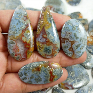 Marcassite naturelle Pyrite Cabochon Guérison Quartz Chakra Guérison À La Main Mix Forme En Gros Lot Pierres Précieuses En Vrac - Product Image 1
