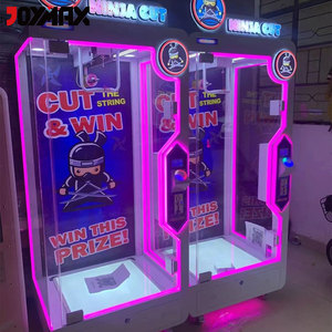 Machine à grue commerciale Joymax <span class=keywords><strong>Ninja</strong></span> Cut pour gros prix, à monnayeur, en plastique, pour peluches, pour centre <span class=keywords><strong>de</strong></span> <span class=keywords><strong>jeux</strong></span> - Product Image 4
