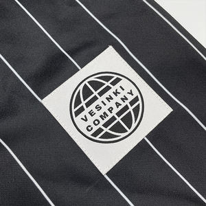 เสื้อเบสบอลลายทางพิมพ์ซับลิเมชันคลาสสิกวินเทจงานปักตามสั่ง OEM - Product Image 6