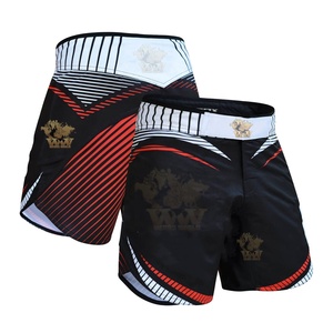 กางเกงมวยไทย MMA แบบสั่งทำ เสื้อแรชการ์ด ออกแบบ OEM ชุดศิลปะการต่อสู้ ผ้าไมโครไฟเบอร์ สำหรับผู้ใหญ่ แบบยูนิเซ็กส์ - Product Image 4