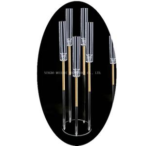 Candelabros DE BODA DE 5 cabezas de 108cm, candelabros de cristal para decoraciones familiares de Hotel - Product Image 4