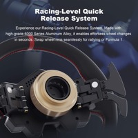 Oferta Especial Paquete V12Lite Volante Simulador de Carreras Gaming de Transmisión Directa con Dial de 11 Pulgadas y Fuerza de 6 Nm
