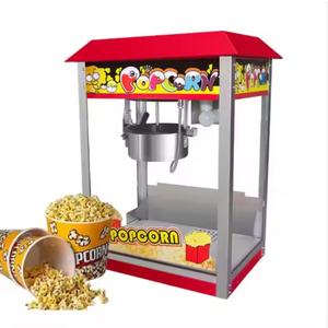 Machine à Popcorn Commerciale Électrique Red Roof, Machine à Popcorn Personnalisée, Machine à Popcorn avec Cuve de 8oz - Product Image 1