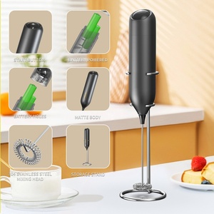 Espumador de Leche Portátil, Económico, Operado con Batería, Mini Espumador de Leche Automático, Mezclador de Bebidas - Product Image 3