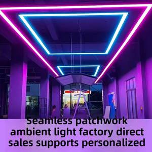 Table de <span class=keywords><strong>billard</strong></span> rectangulaire en aluminium personnalisable éclairage de périmètre de table de <span class=keywords><strong>billard</strong></span> linéaire à LED - Product Image 3