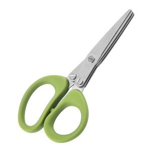 Stainless Steel Multi Layer Scallion <b>Shears</b> 5 Layer Heavy Duty <b>Kitchen</b> Scissors For Chopping Vegetables And Paper Shredding - Product Image 5