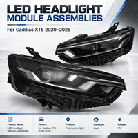 Original 2020-2025 pour Cadillac XT6 Assemblages de modules de phares LED de haute qualité 12V